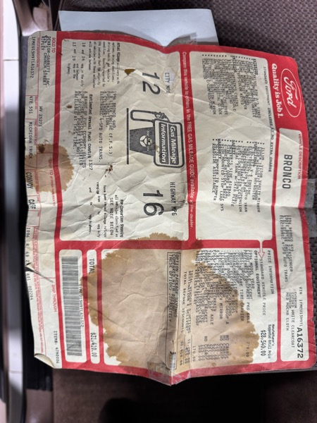 Ford Bronco Eddie Bauer 1996