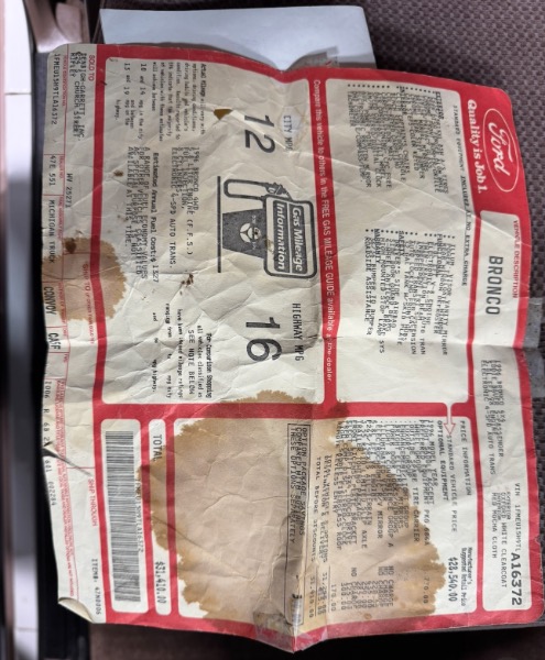 Ford Bronco Eddie Bauer 1996