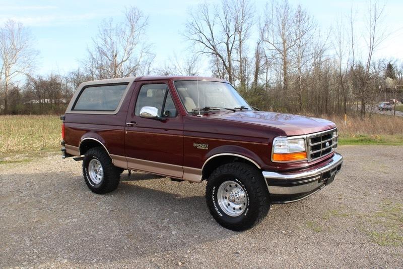 Ford Bronco Eddie Bauer 2D Utility 4WD 1996