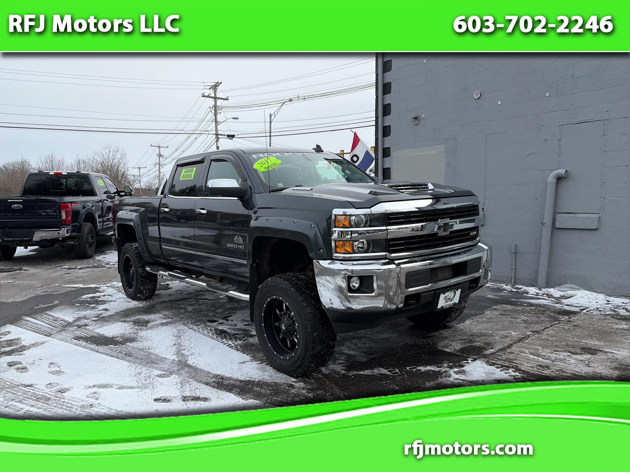 2017 Chevrolet Silverado 2500HD LTZ Crew Cab Short Box 4WD
