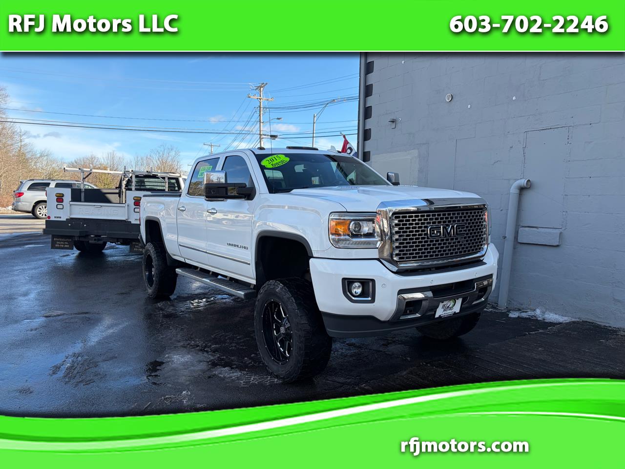 GMC Sierra 2500HD Denali Crew Cab 4WD 2015