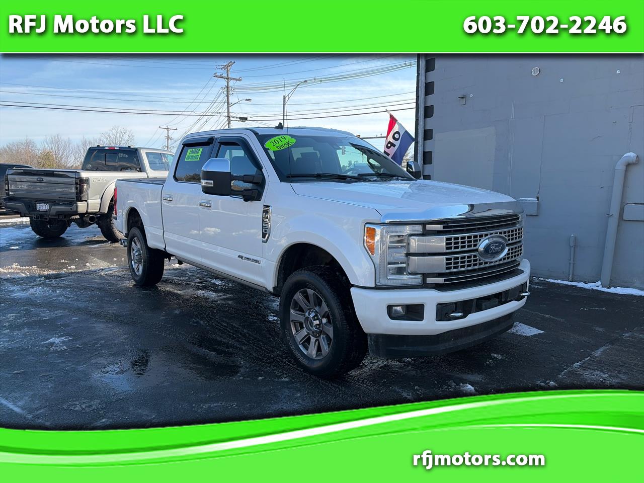 2019 Ford F-350 SD Platinum Crew Cab 4WD