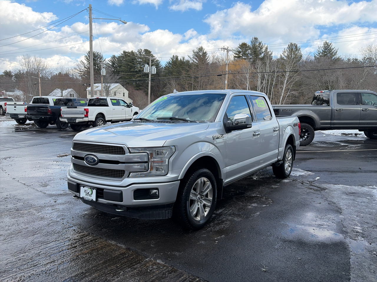 Ford F-150 Platinum SuperCrew 5.5-ft. Bed 4WD 2018