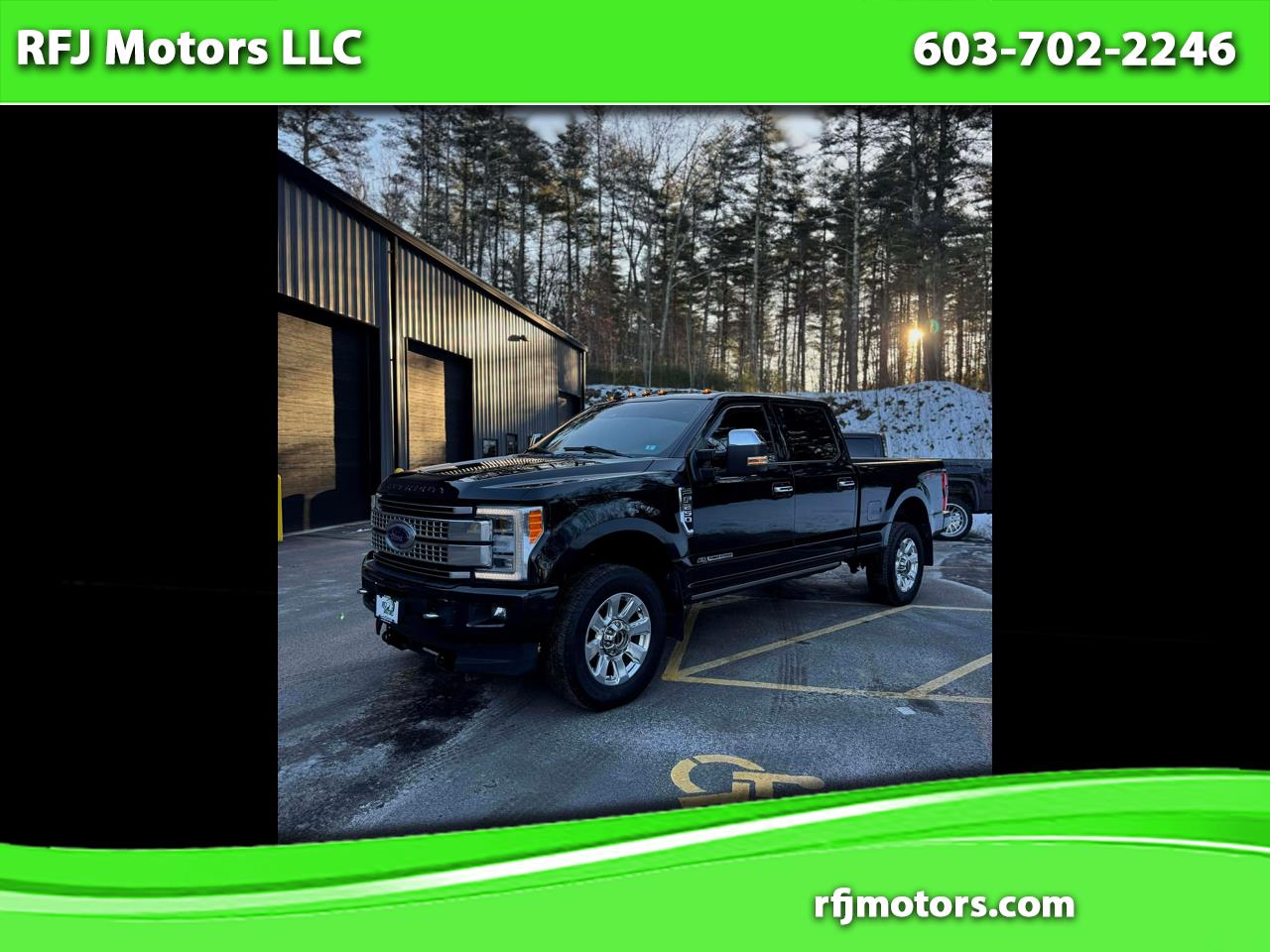 2019 Ford F-250 SD Platinum Crew Cab 4WD