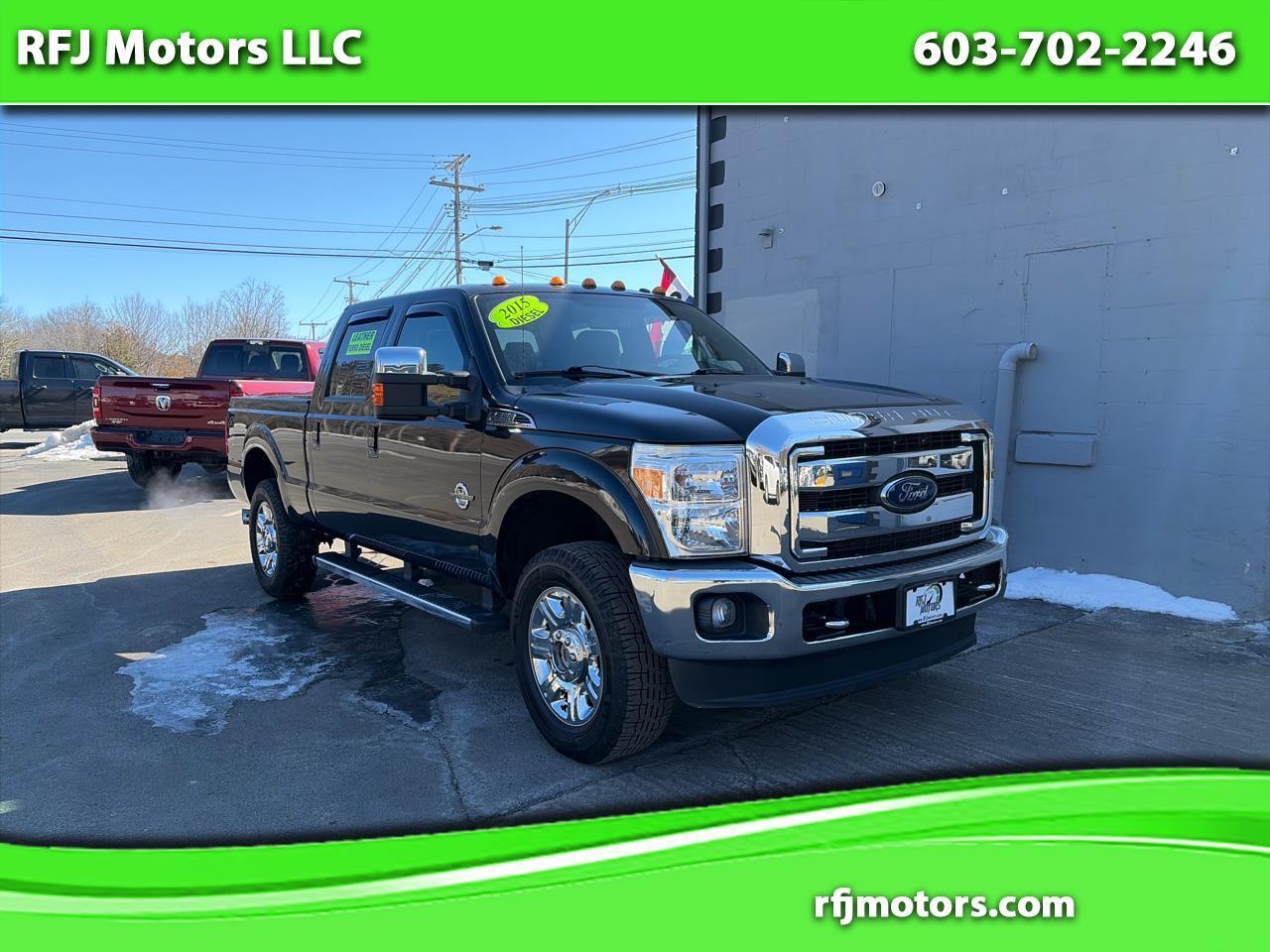 Ford F-250 SD Lariat Crew Cab Short Bed 4WD 2015