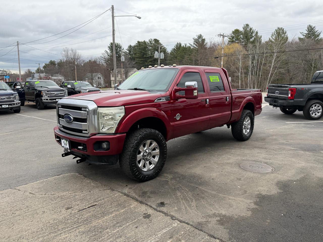 Ford F-350 SD Platinum Crew Cab 4WD 2014