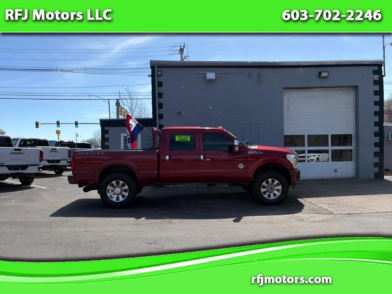 2014 Ford F-350 SD Platinum Crew Cab 4WD