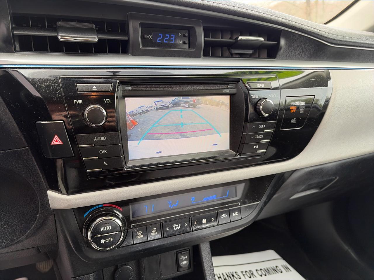 Toyota Corolla LE CVT 2014