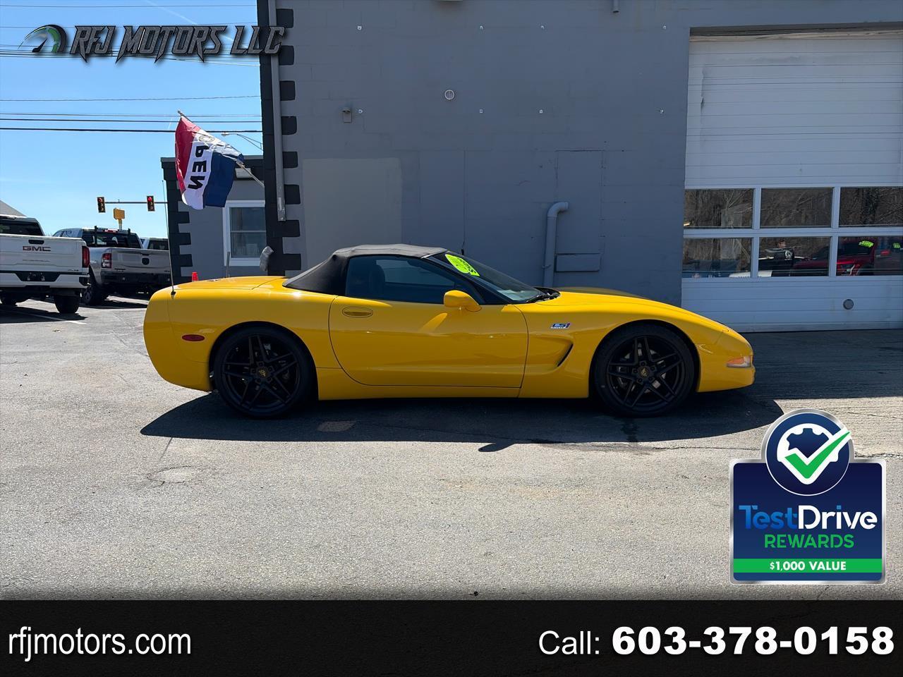 2001 Chevrolet Corvette Convertible
