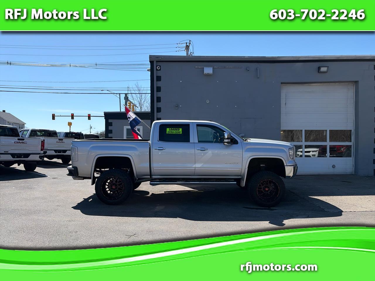 2015 GMC Sierra 1500 SLT Crew Cab Short Bed 4WD