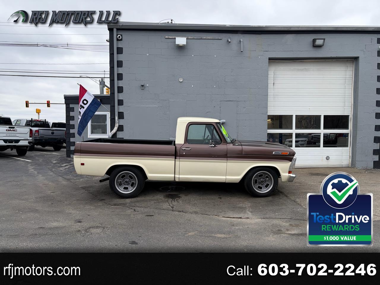 1971 Ford F100 Custom Reg Cab