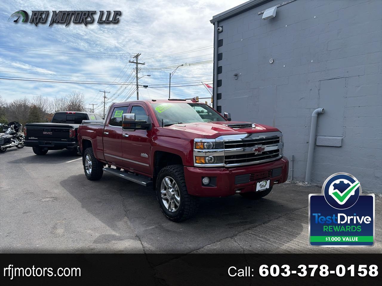 Chevrolet Silverado 2500HD High Country Crew Cab Short Box 4WD 2019