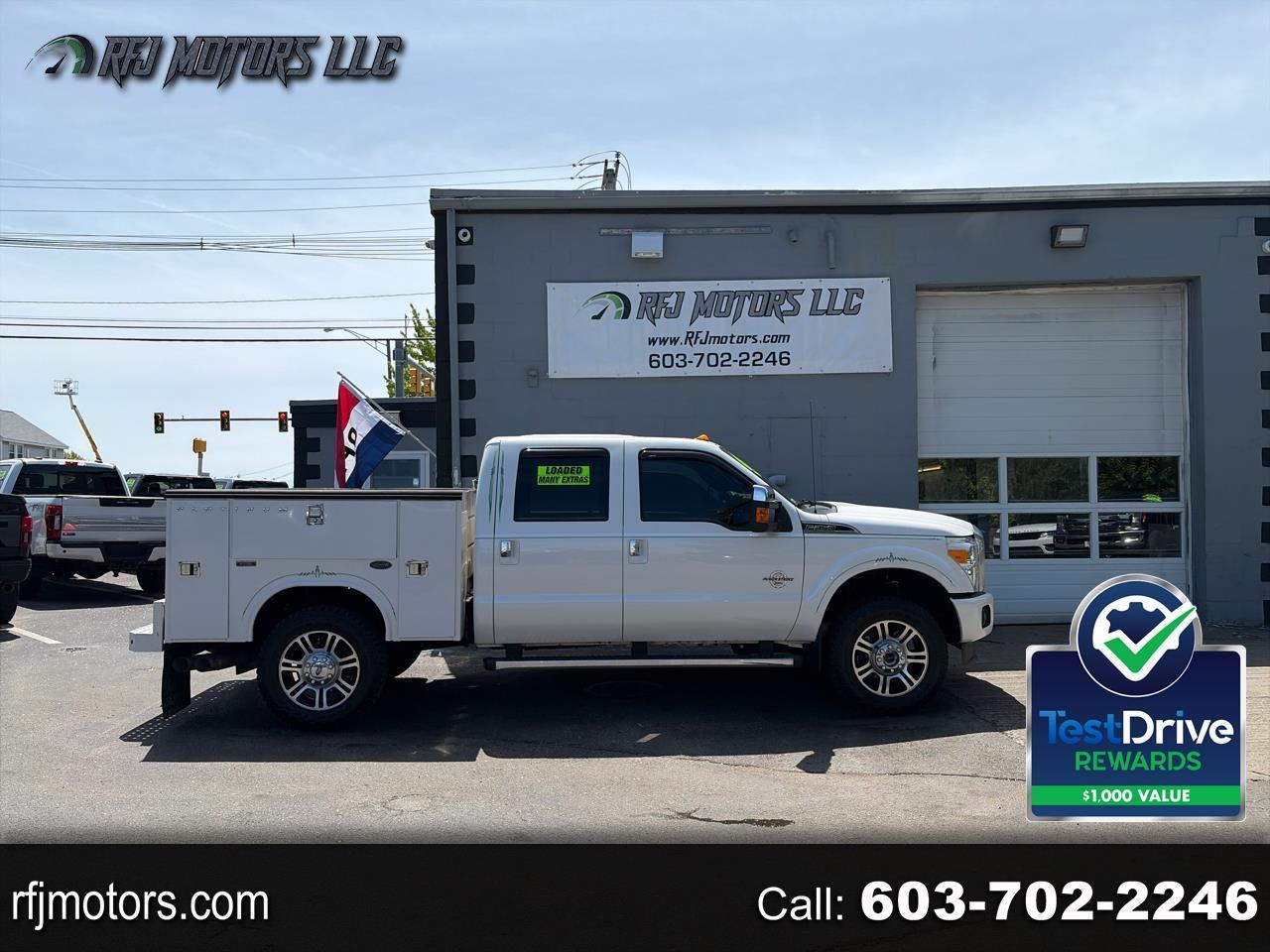 Ford F-350 SD Platinum Crew Cab 4WD 2016