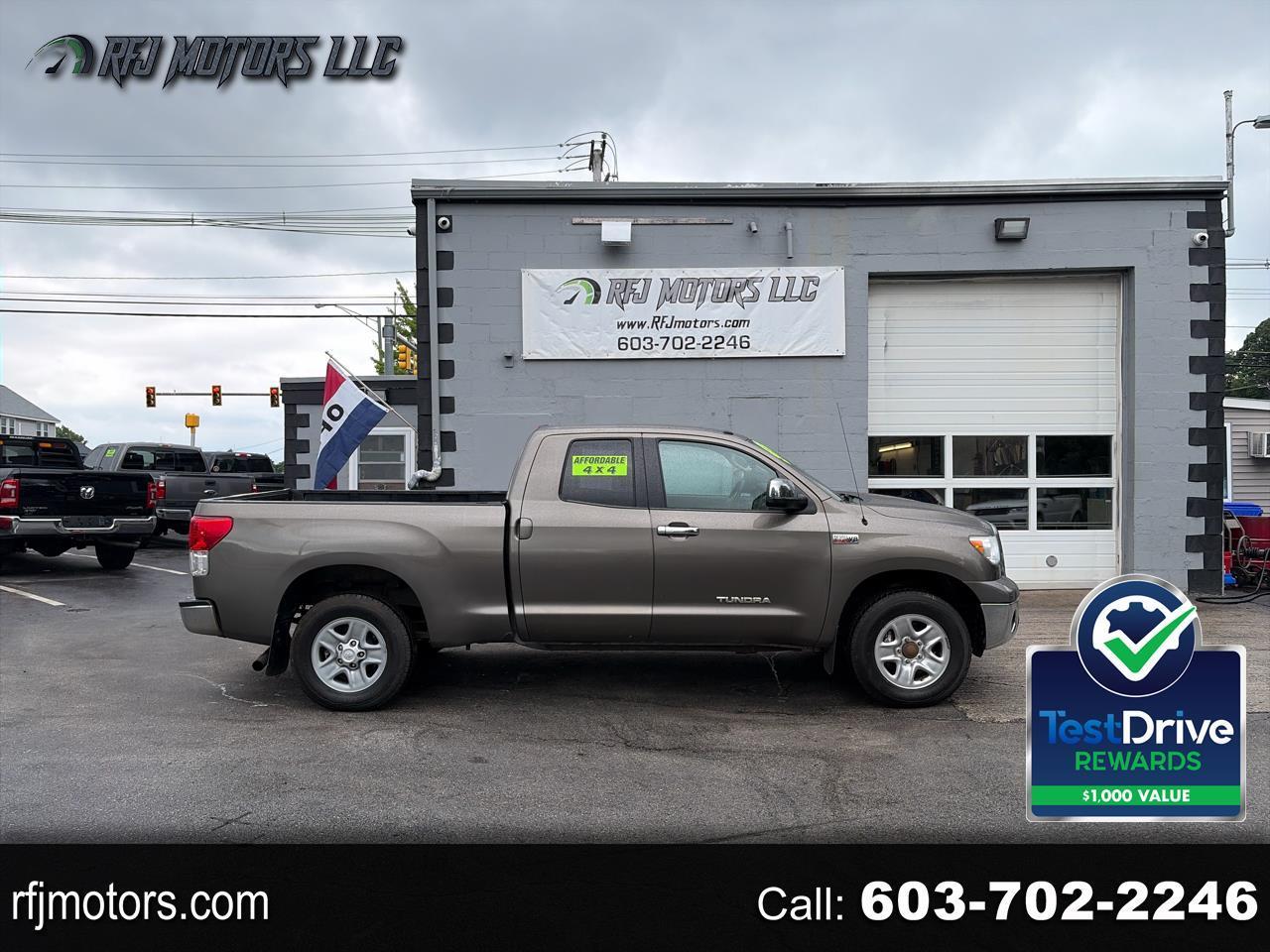 Brown 2013 Toyota Tundra Pickup Truck Four-Wheel Drive Automatic