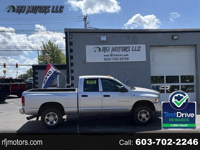 Silver 2004 Dodge RAM 3500 Pickup Truck Four-Wheel Drive Automatic
