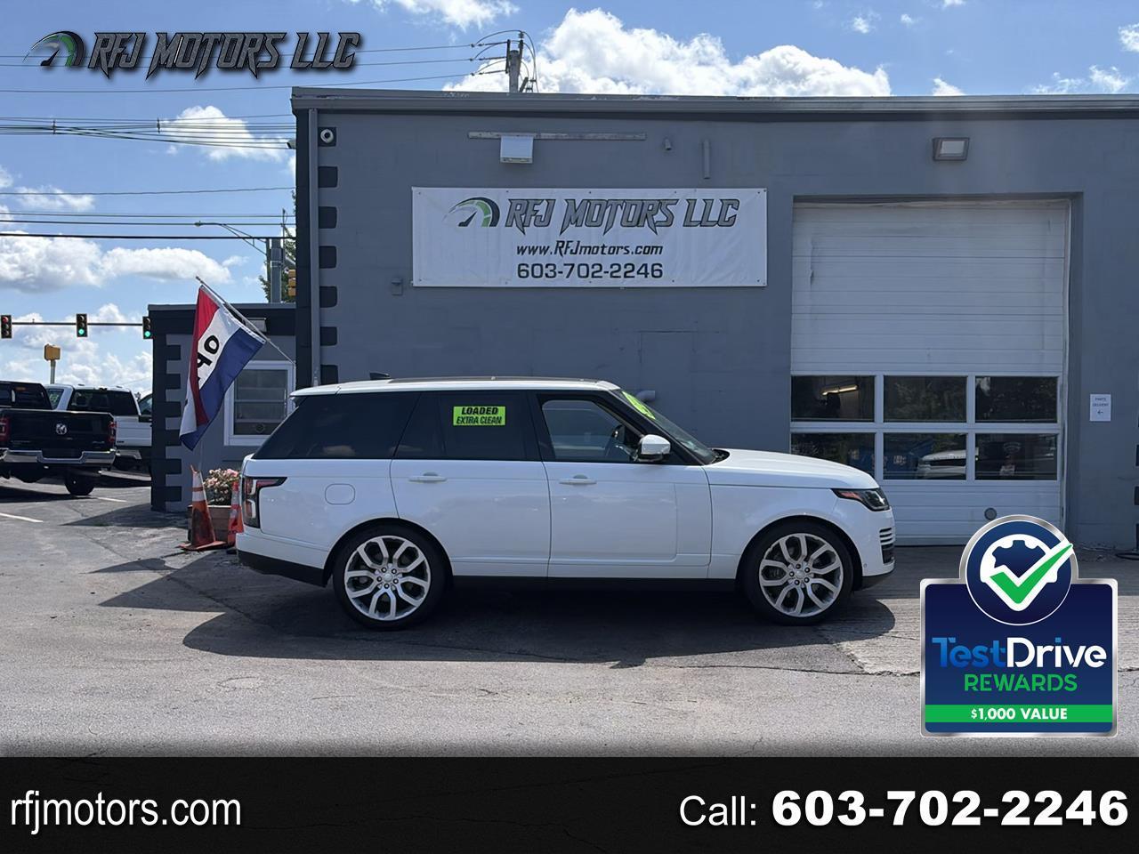 2018 Land Rover Range Rover HSE