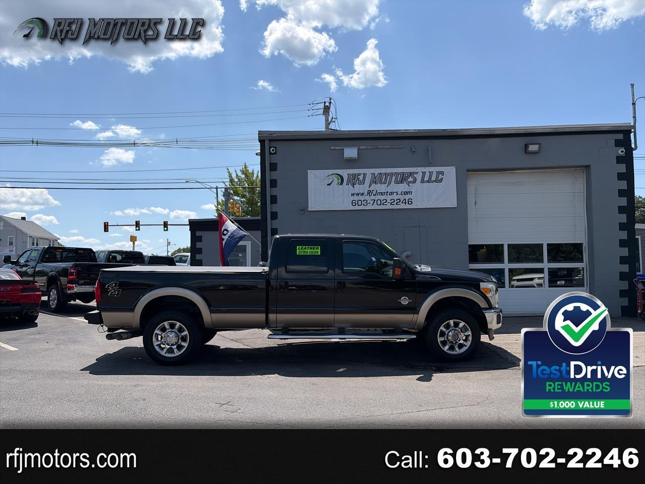 Ford F-350 SD Lariat Crew Cab Long Bed 4WD 2013