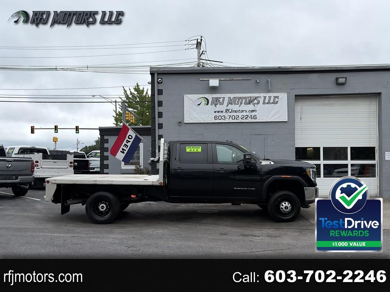 2021 GMC Sierra 3500HD 4WD Crew Cab 177" WB, 60" CA SLE