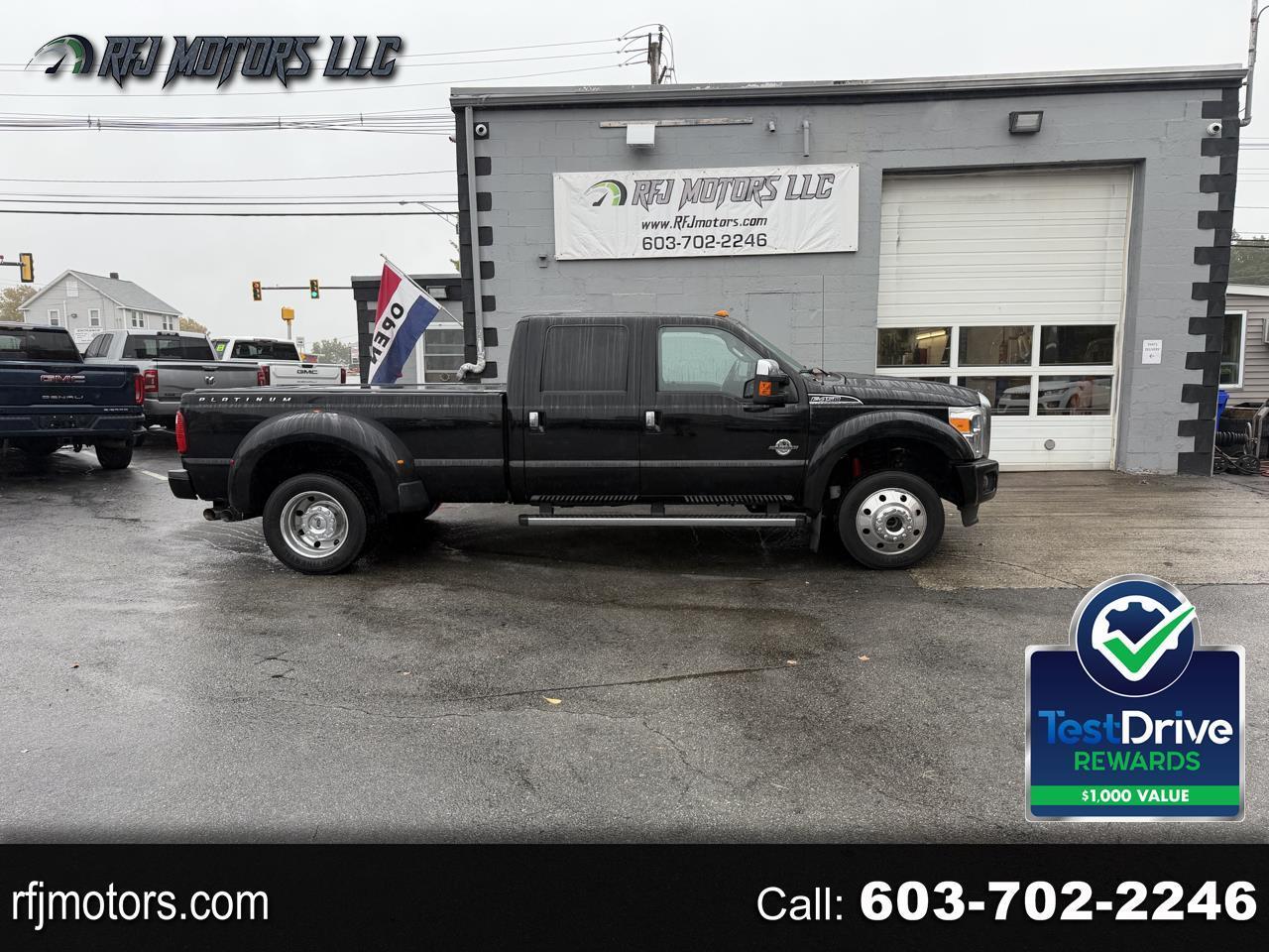 2016 Ford F-450 SD Platinum Crew Cab DRW 4WD