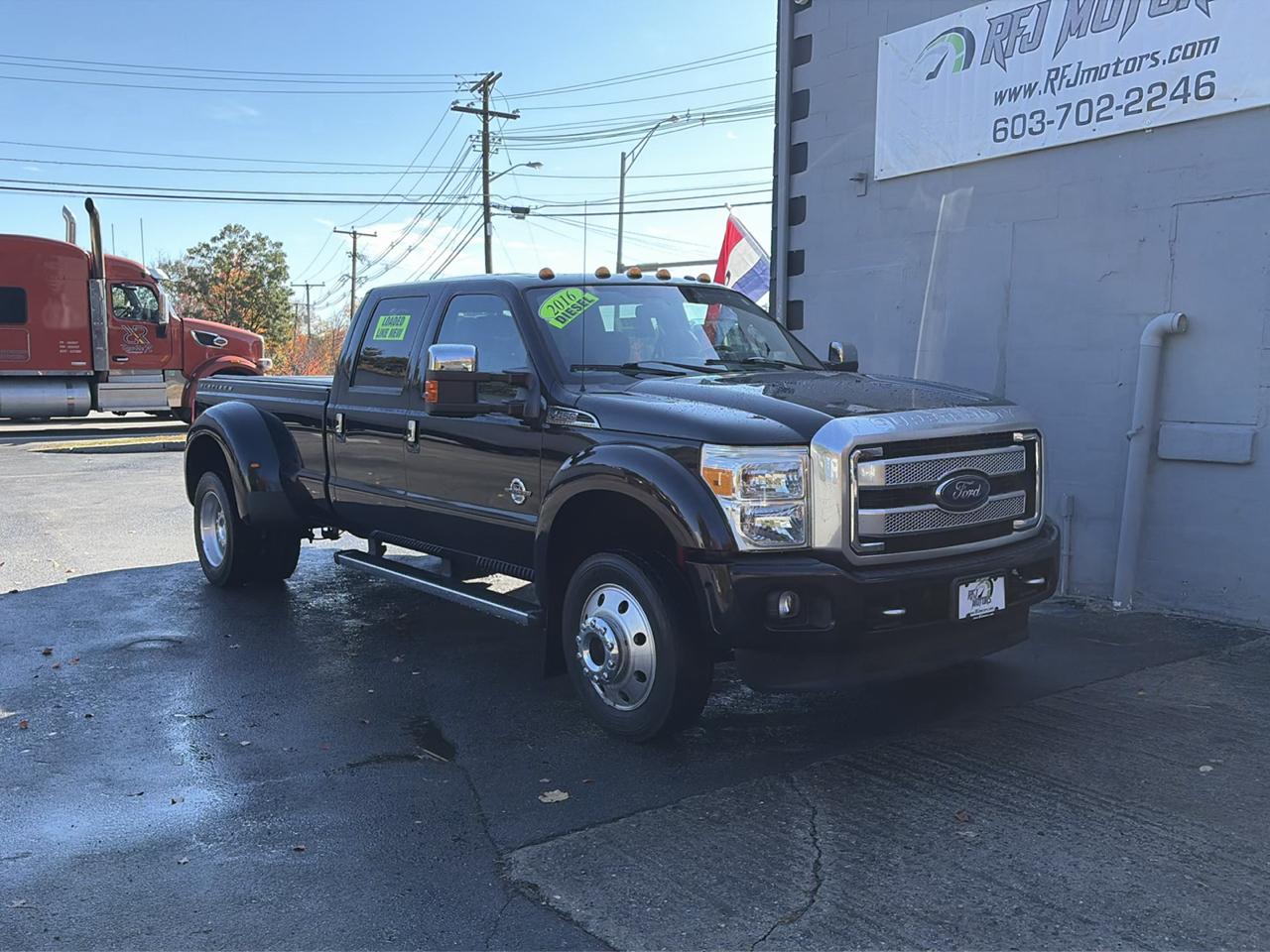 Ford F-450 SD Platinum Crew Cab DRW 4WD 2016