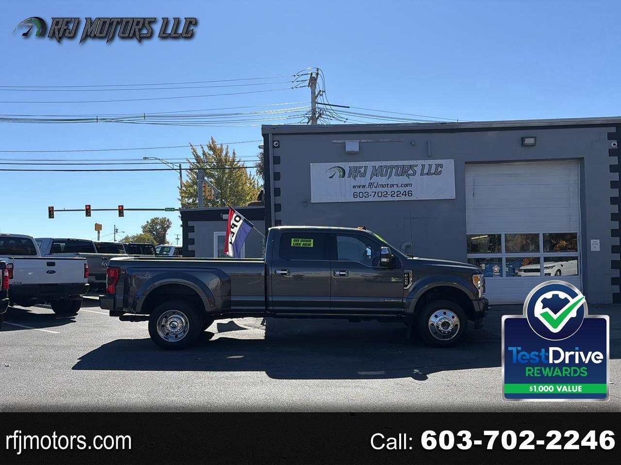2019 Ford F-450 SD Platinum Crew Cab DRW 4WD