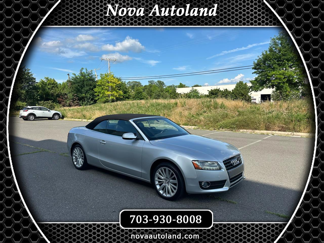2010 Audi A5 Cabriolet 2.0T FrontTrak Multitronic