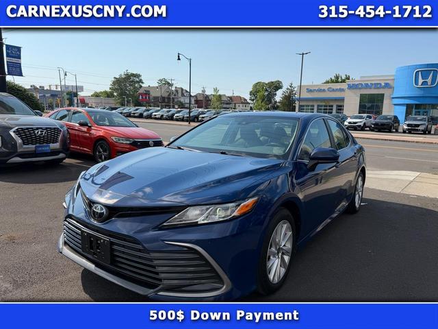 Blue 2024 Toyota Camry Sedan All-Wheel Drive Automatic