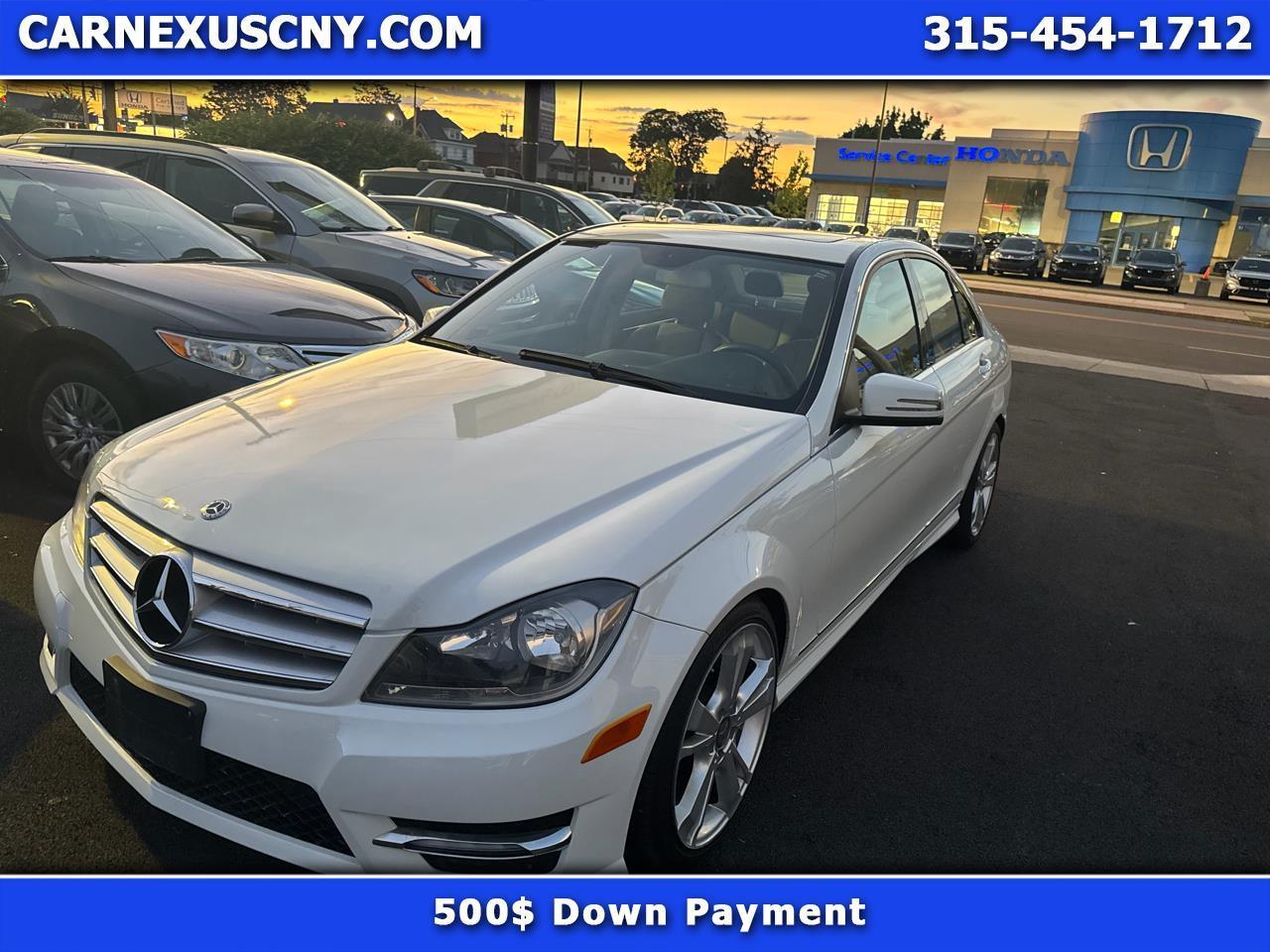 Mercedes-Benz C-Class C300 4MATIC Luxury Sedan 2012
