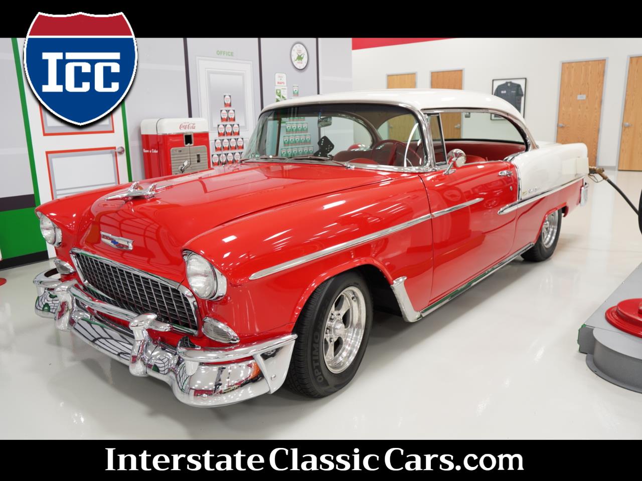 1955 Chevrolet 2 Door 283ci V8 4-Speed Manual Transmission