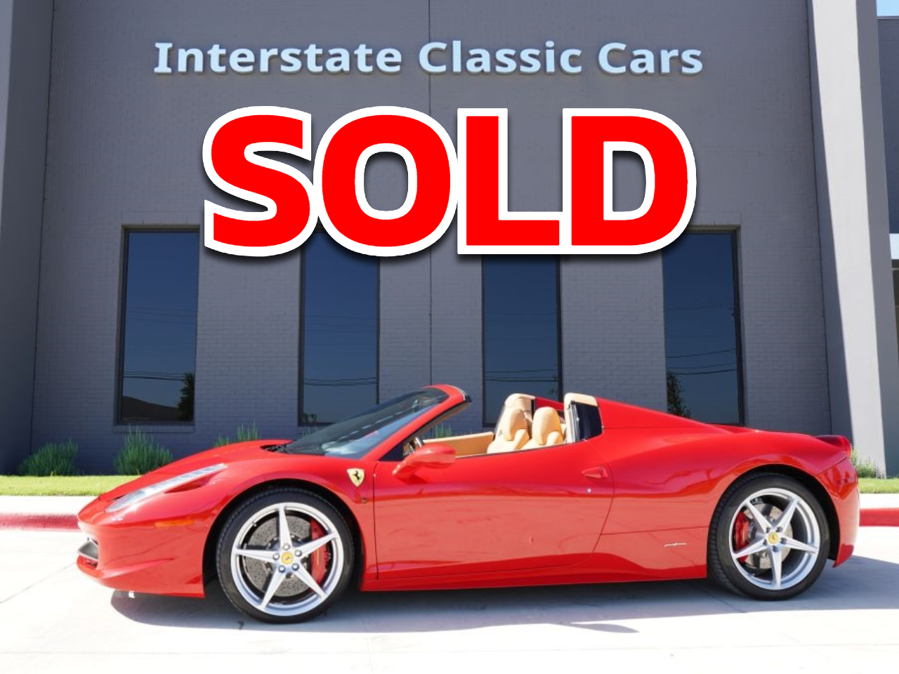 2013 Ferrari 458 2dr Conv