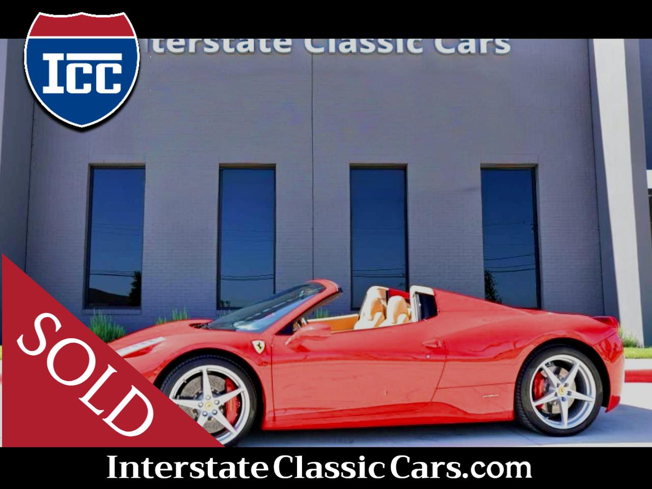 2013 Ferrari 458 2dr Conv