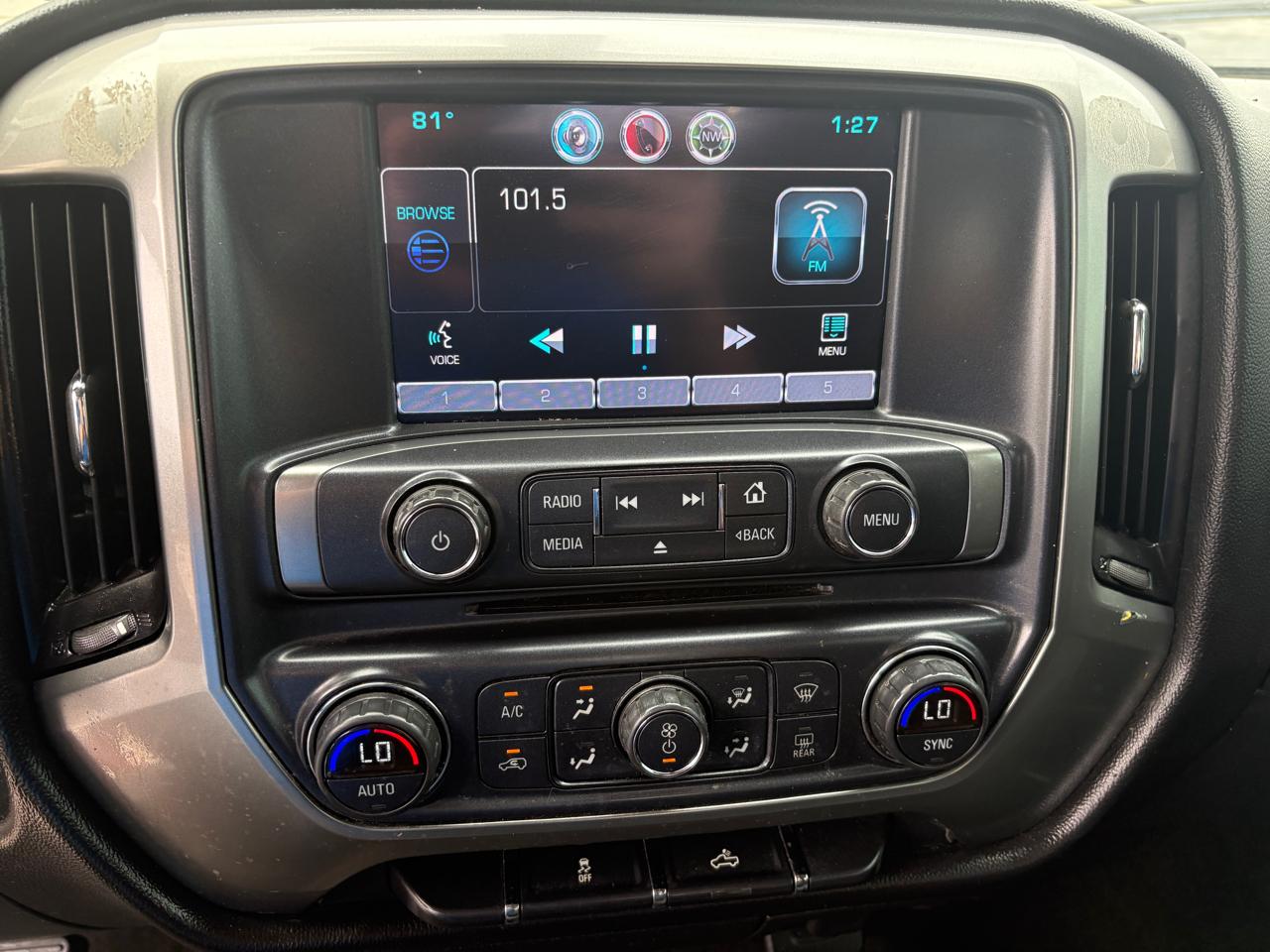 Chevrolet Silverado 1500 2WD Double Cab 143.5" LT w/1LT 2016