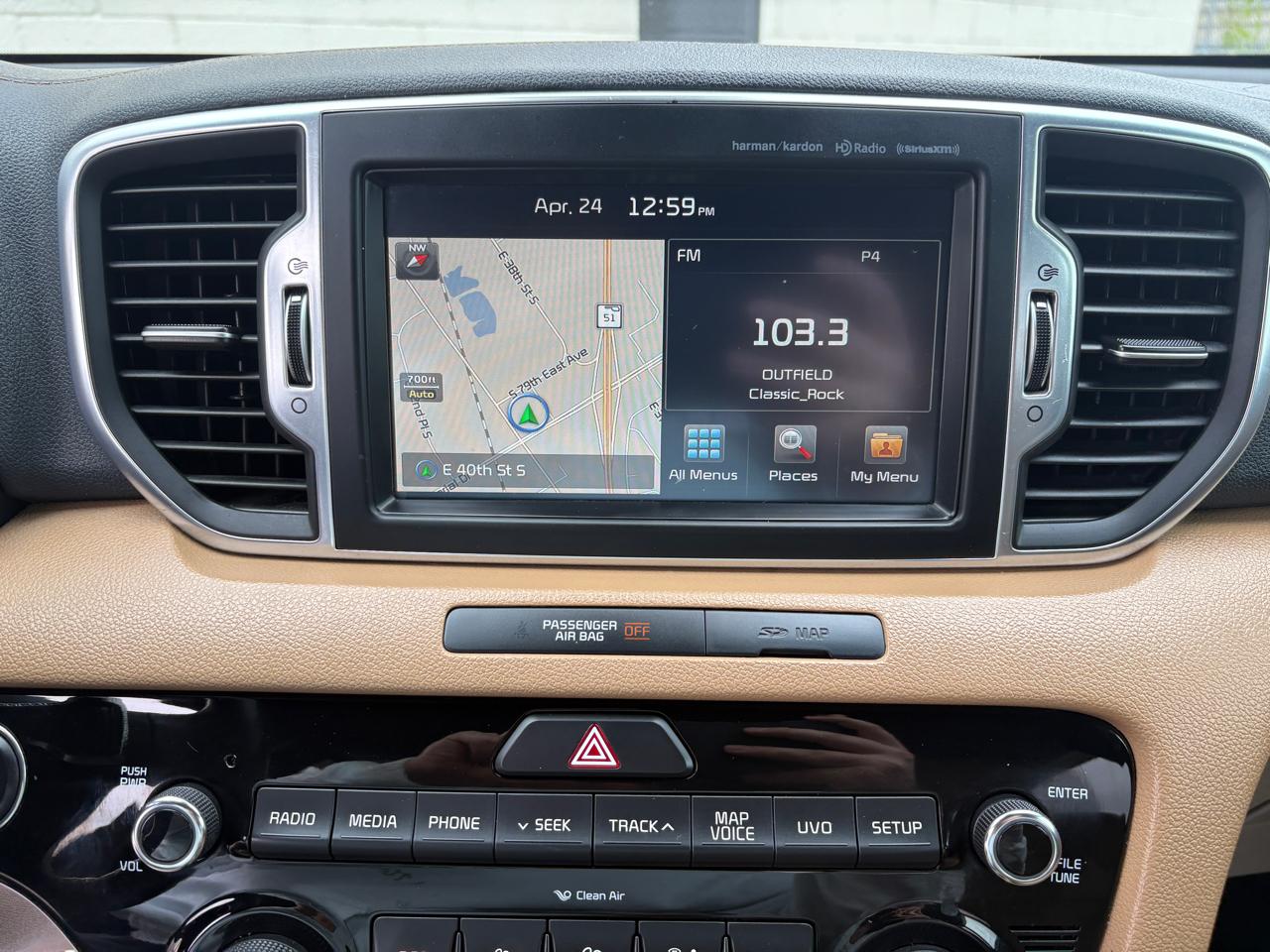 Kia Sportage SX Turbo FWD 2017