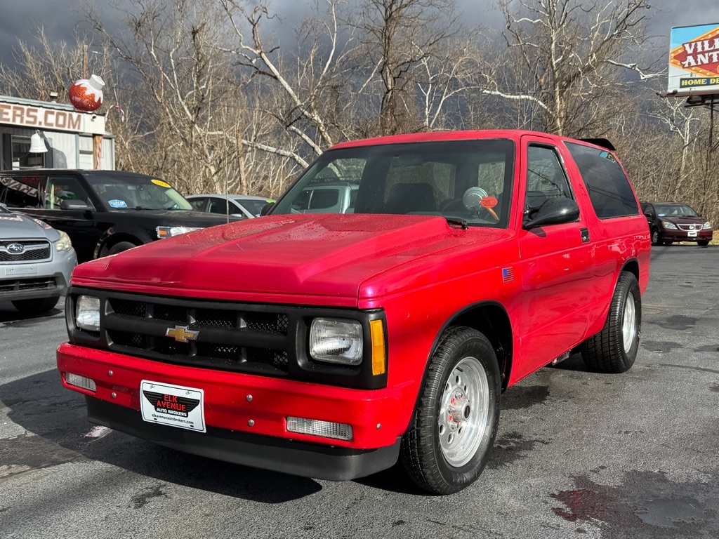 Chevrolet S10 Blazer Base 2WD 1987