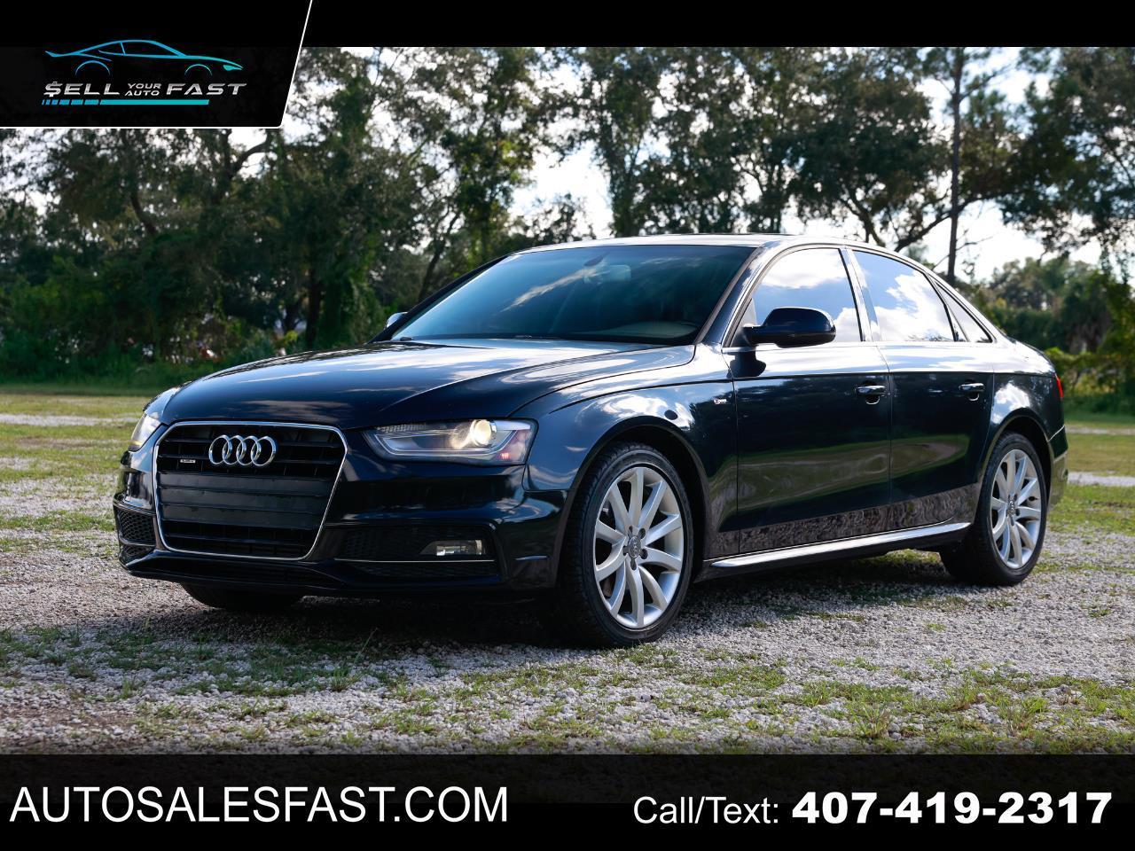 2014 Audi A4 PREMIUM 4DR SEDAN