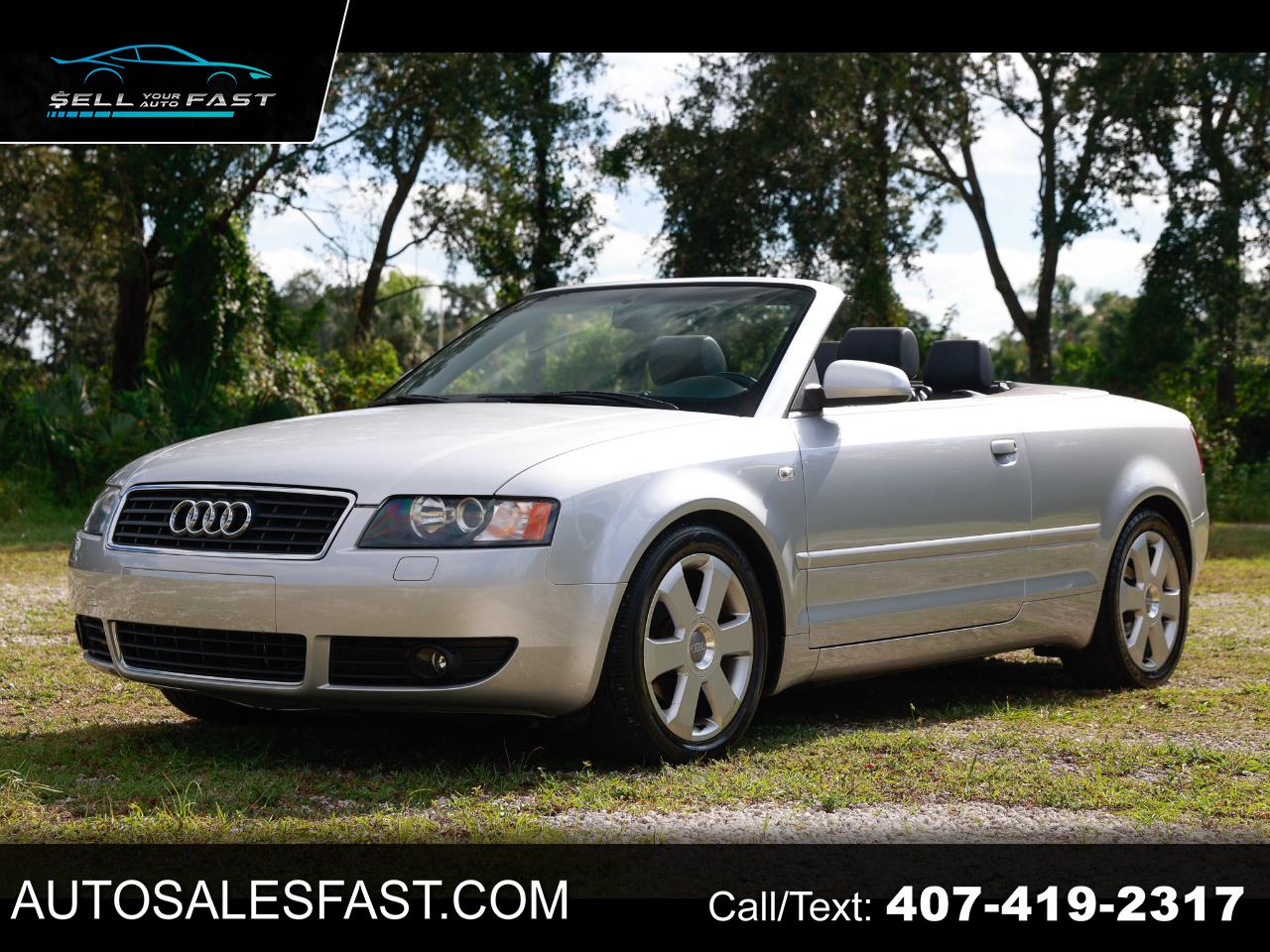 2006 Audi A4 1.8T CABRIOLET CONVERTIBLE