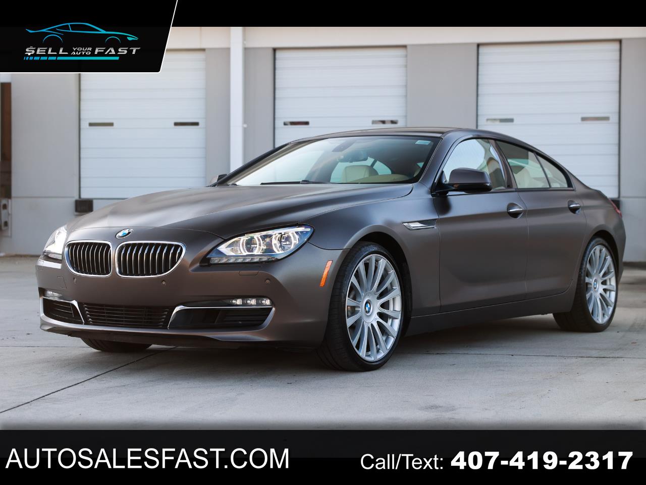 2013 BMW 6 Series I