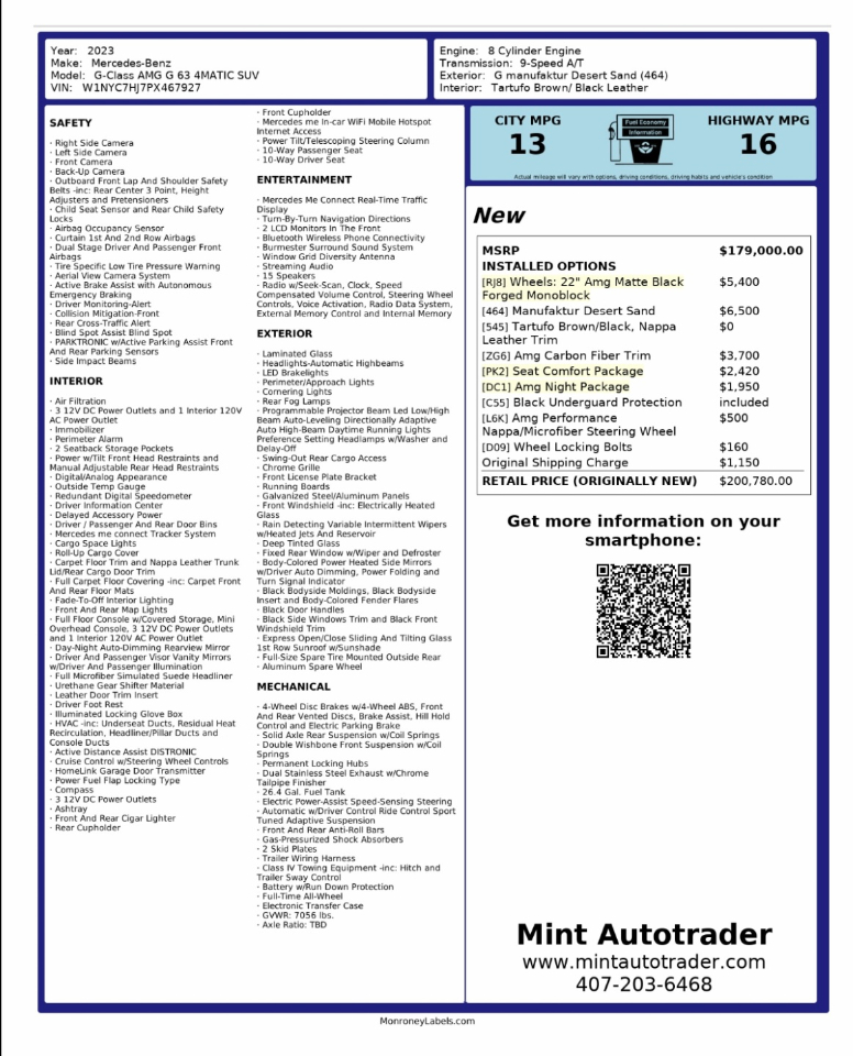 Mercedes-Benz G-Class  2023 Mercedes-Benz G-Class  2023