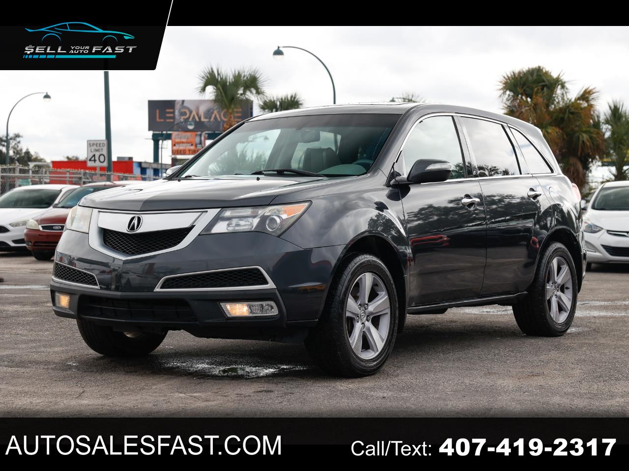 2013 Acura MDX AWD SUV 4DR