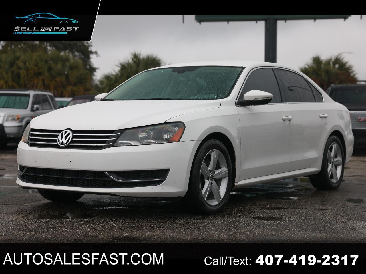 2012 Volkswagen Passat SE