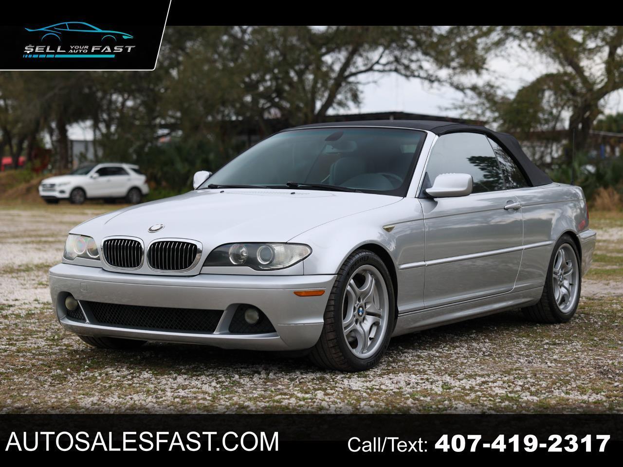 2004 BMW 330Ci CONVERTIBLE 2DR COUPE
