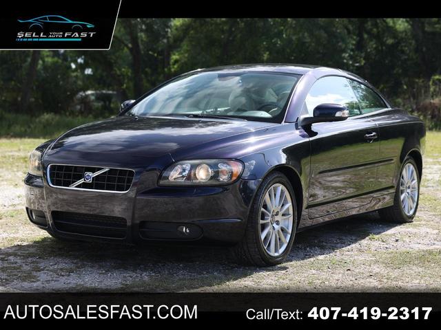 Blue 2008 Volvo C70 T5 Convertible Front-Wheel Drive Automatic