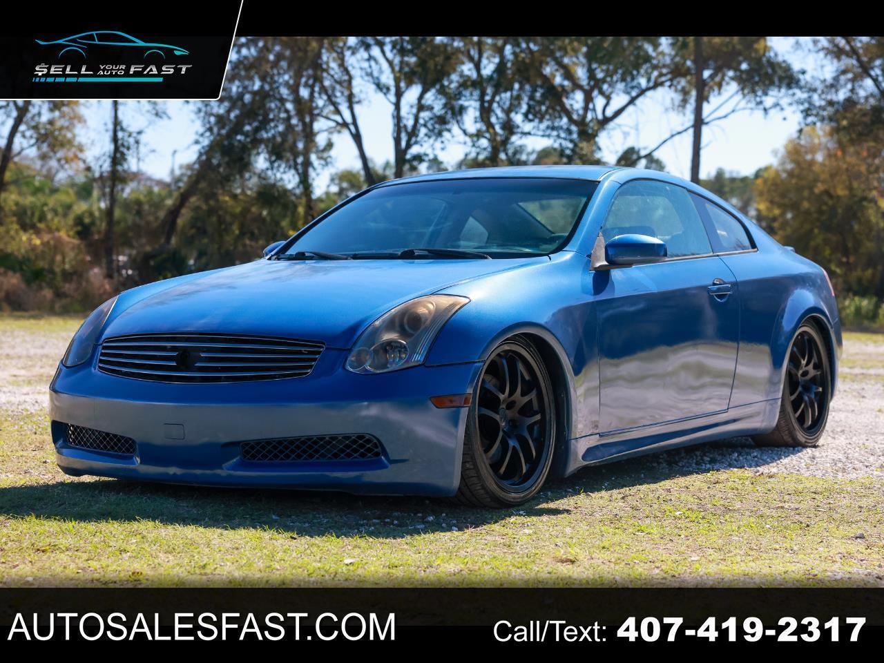 Infiniti G35 Coupe 2dr Cpe Auto 2006