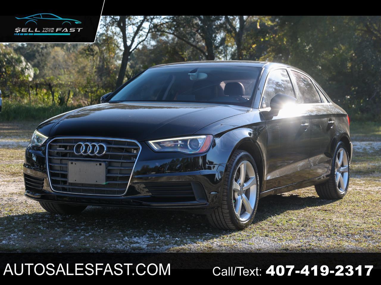 2015 Audi A3 2.0T QUATTRO PREMIUM 4DR SEDAN