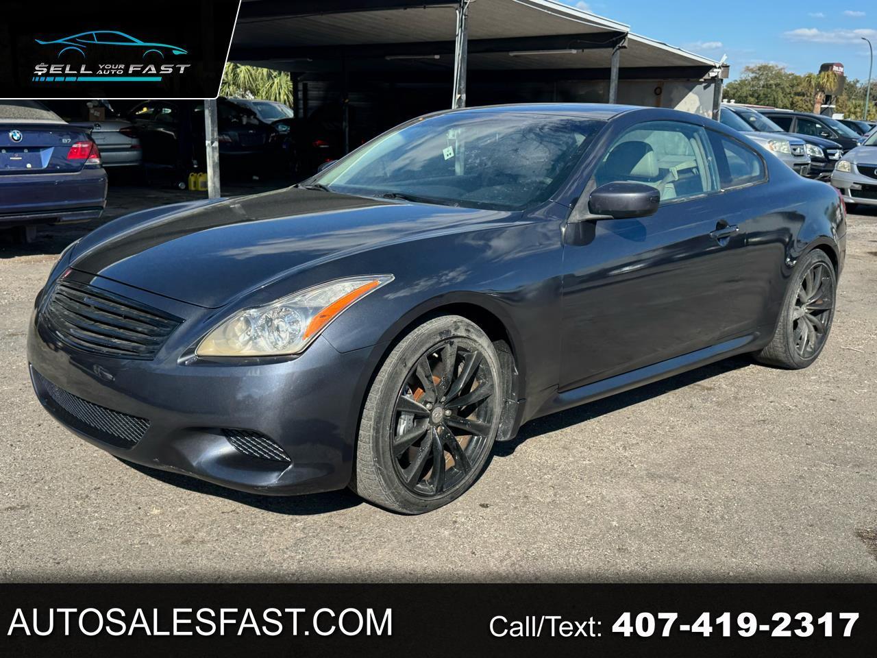 2008 INFINITI G37 Sport Coupe RWD