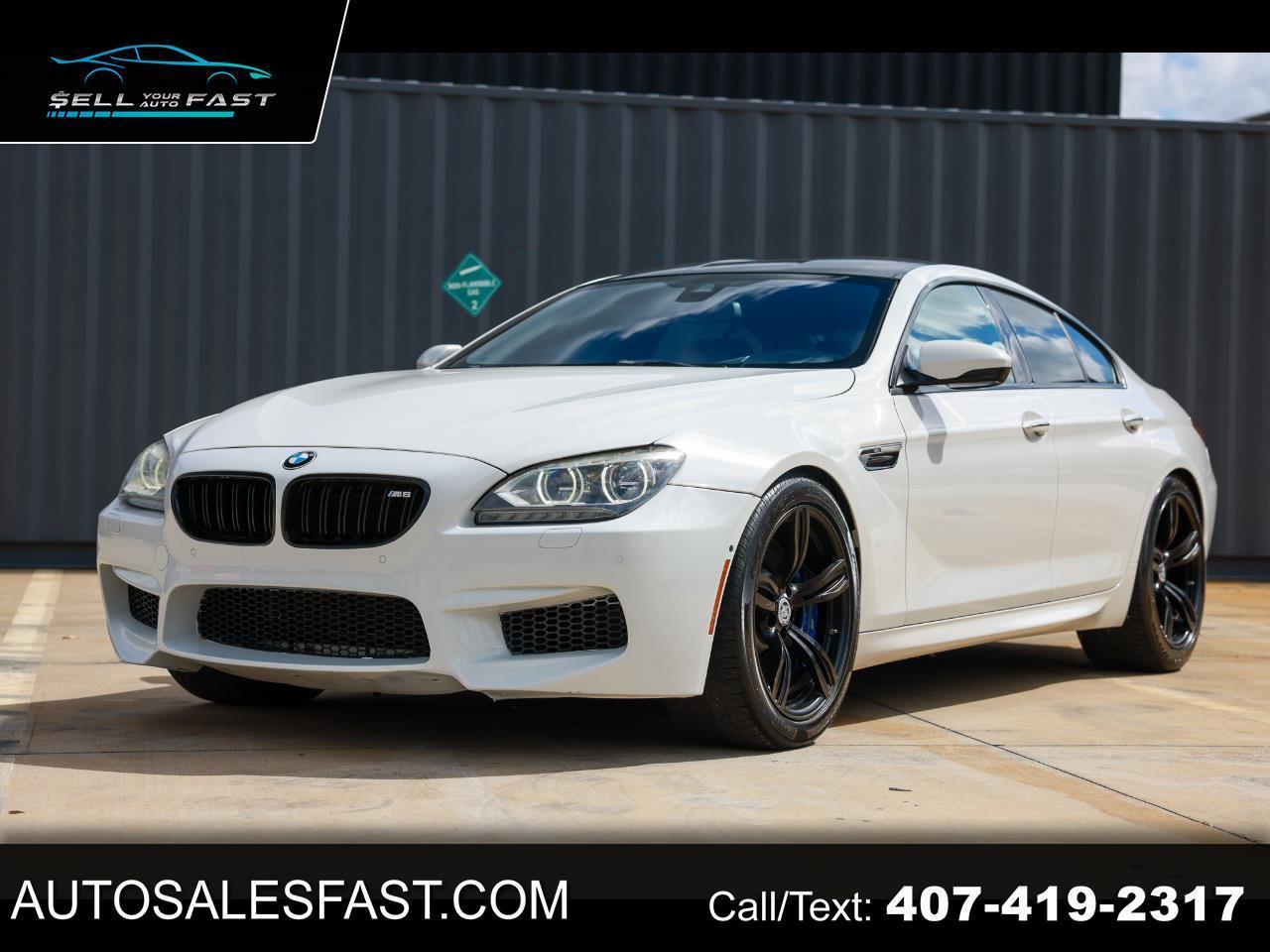 2015 BMW M6 Gran Coupe RWD