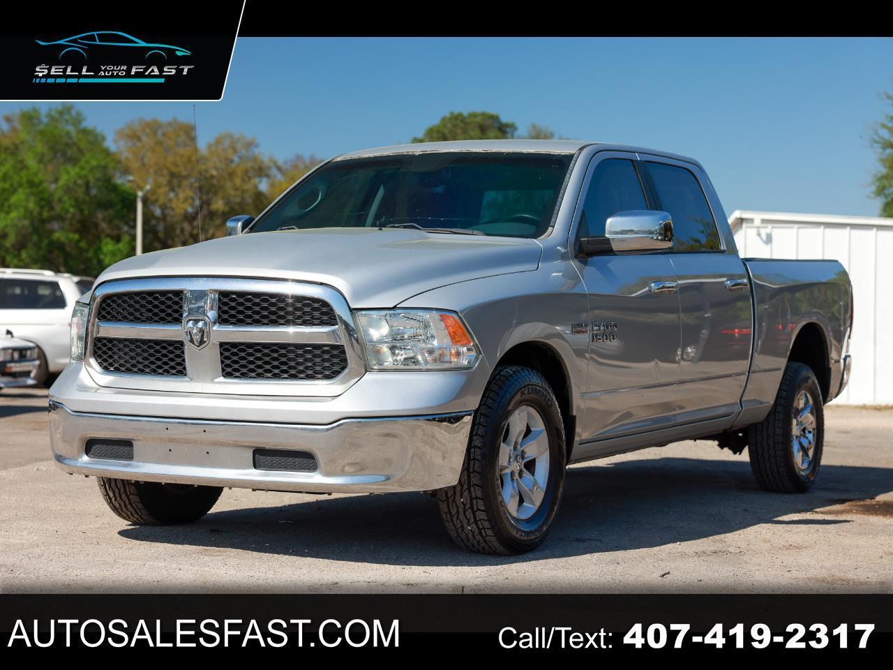 2017 RAM 1500 SLT Crew Cab Long Bed 4dr
