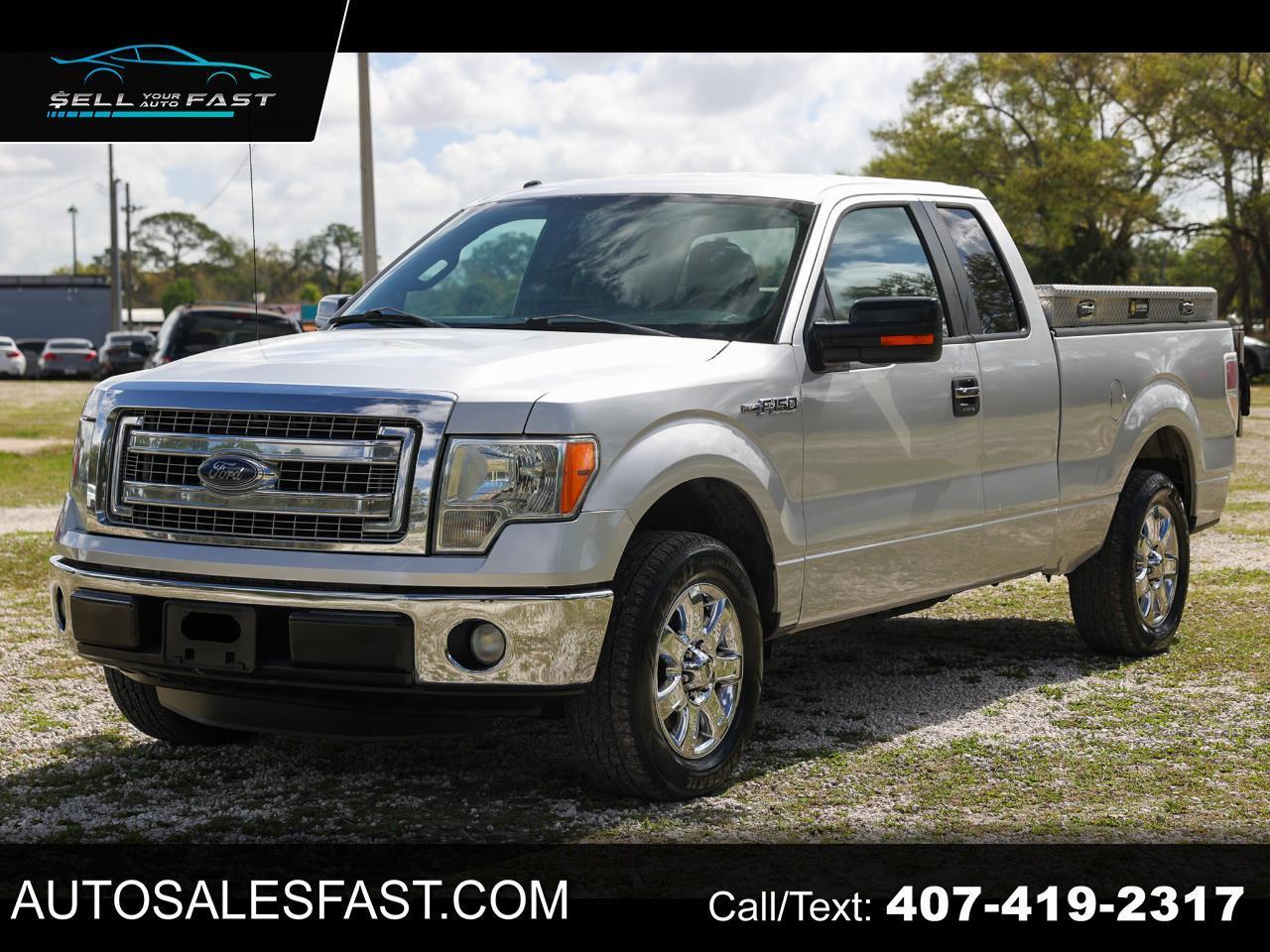 2014 Ford F-150 XLT EXTENDED CAB MEDIUM BED W/REAR DOORS