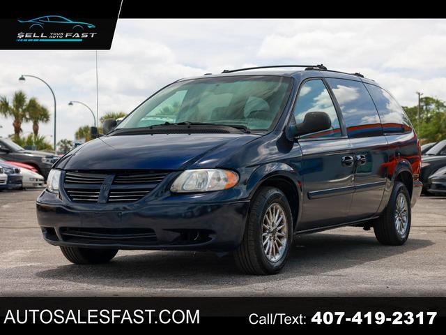 Blue 2005 Dodge Grand Caravan SE FWD Minivan Front-Wheel Drive Automatic