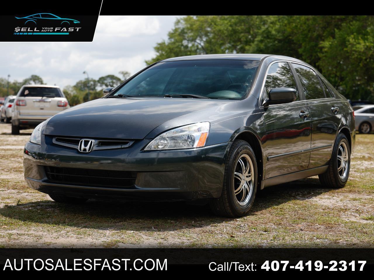 2004 Honda Accord Sdn LX 4DR SEDAN FWD
